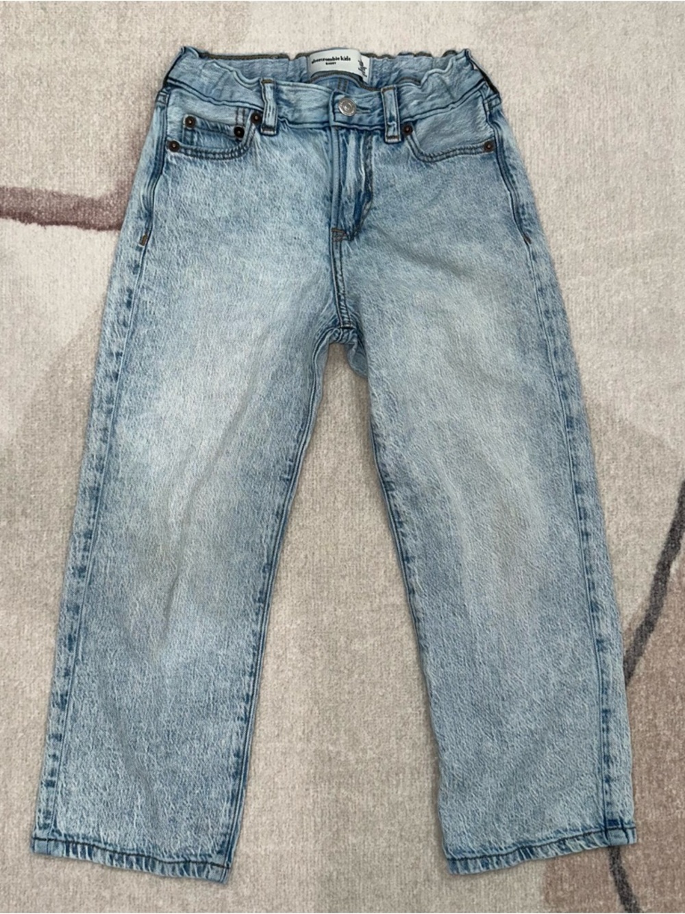 abercrombie kids Light Blue Washed Denim Jeans